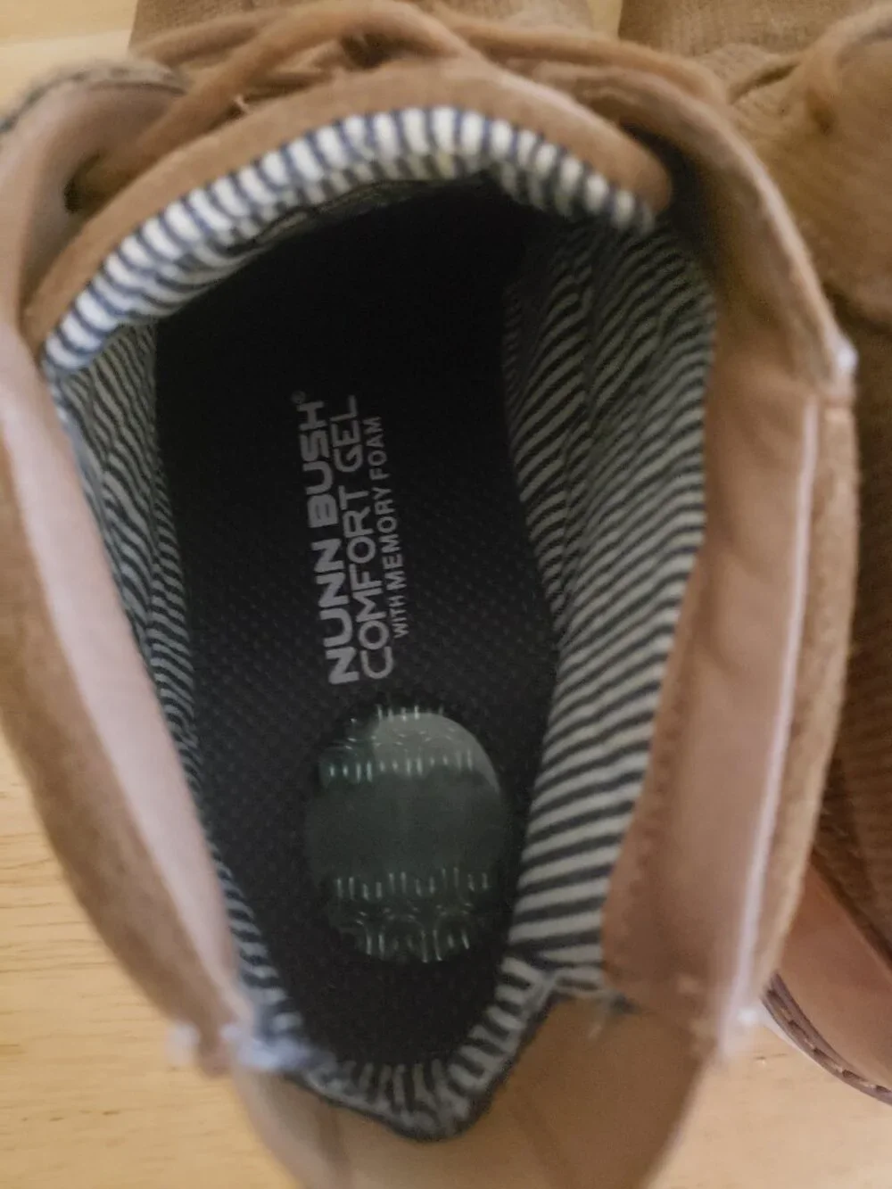 Nunn Bush Comfort Gel With Memory Foam Men's Shoes Size 9.5